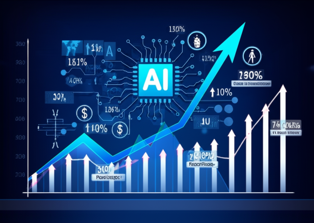 台灣股市多元投資機會插圖,強調AI與半導體產業成長