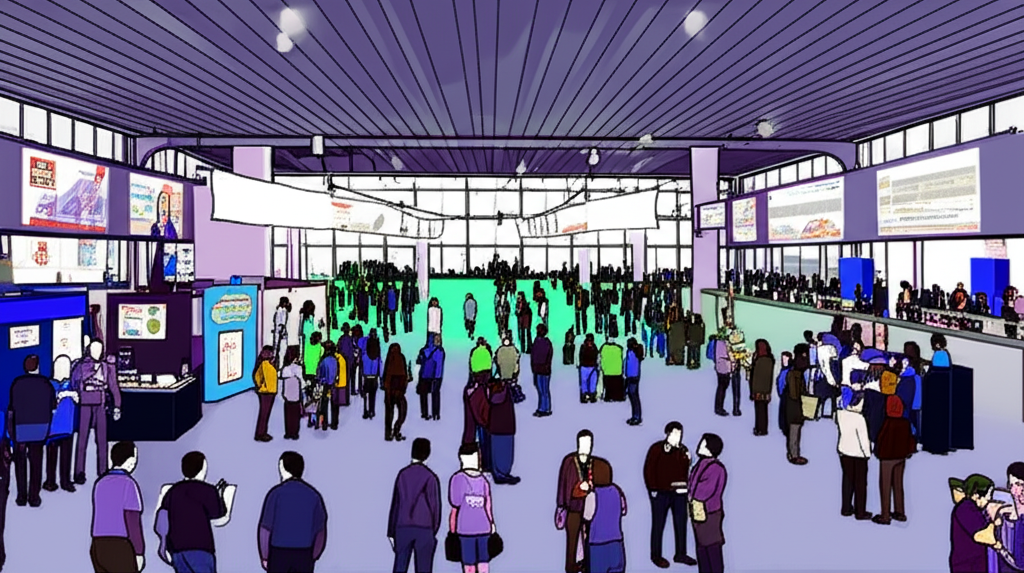 TechCrunch Disrupt 2025 在莫斯康西會議中心熱鬧展開,充滿創新與新創能量