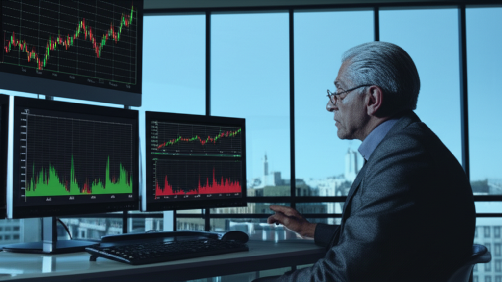 一位富有的投資者分析顯示AI股市泡沫跡象的圖表