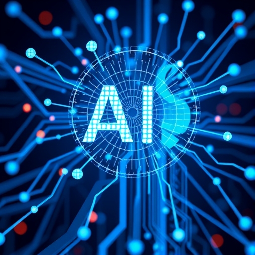 AI技術投資趨勢的市場分化圖