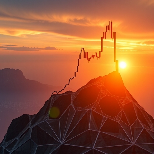 比特幣價格上升趨勢圖