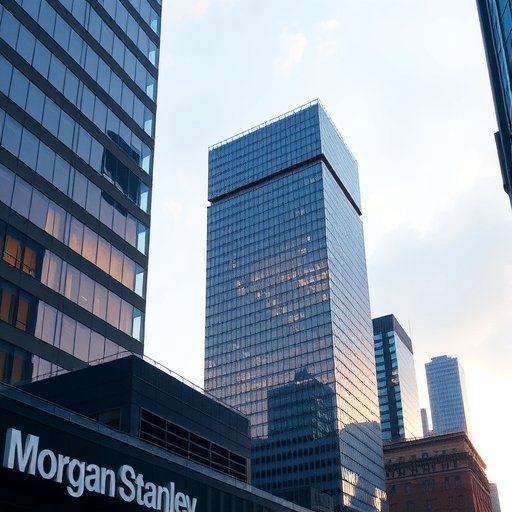摩根士丹利辦公室的天際線