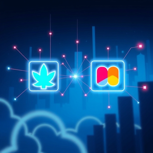 科技巨頭在會議桌前討論合作計劃