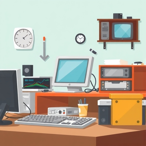 一位男子正在街頭交易股票