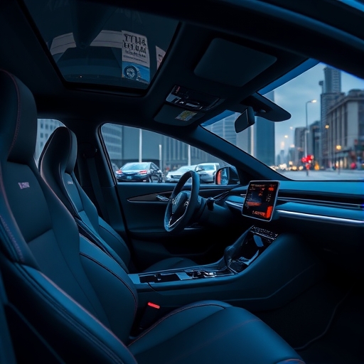 電動車現代化的車內內裝