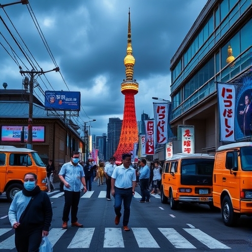日本眾議院選舉現場