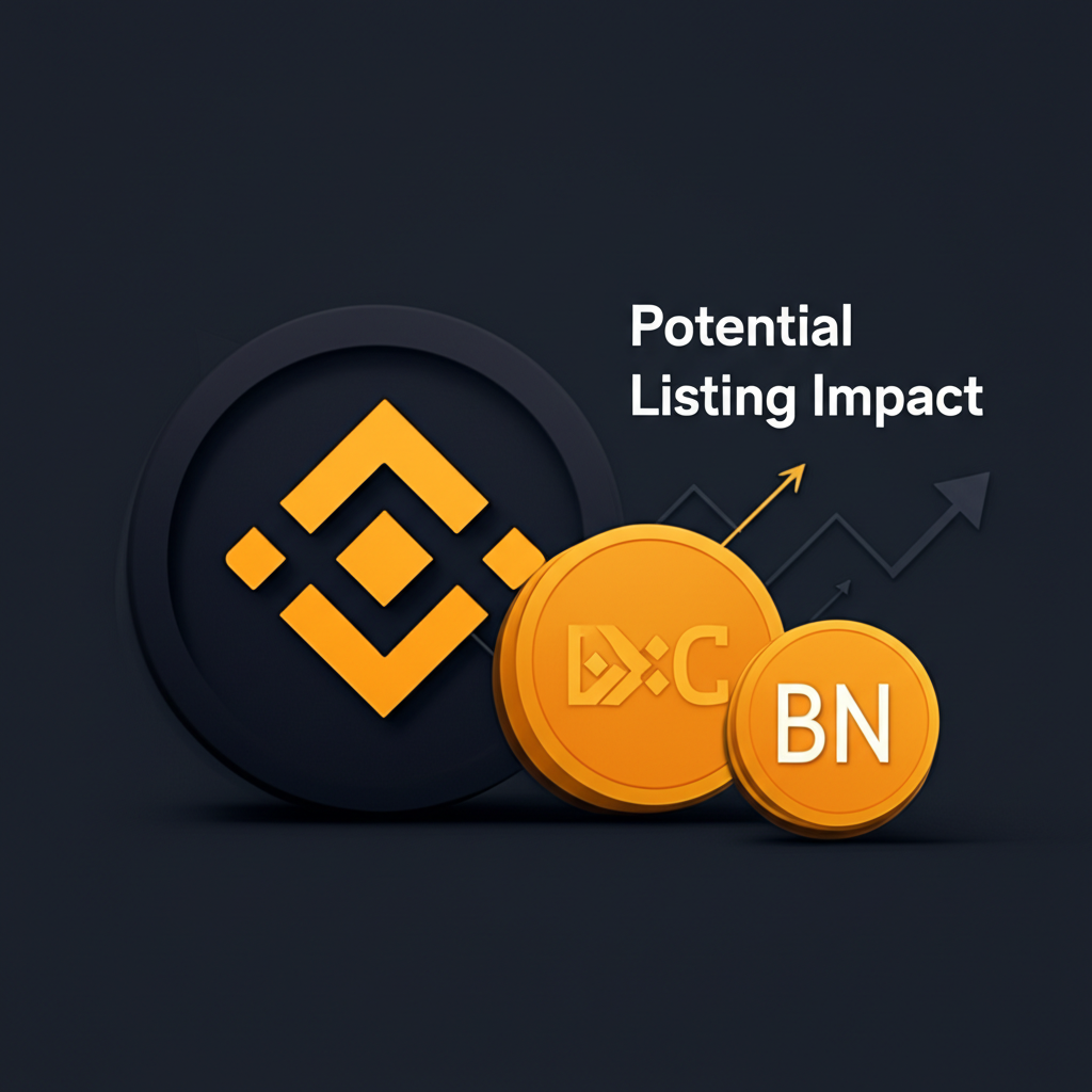 Coinbase上市潛力對BNB價格影響的示意圖