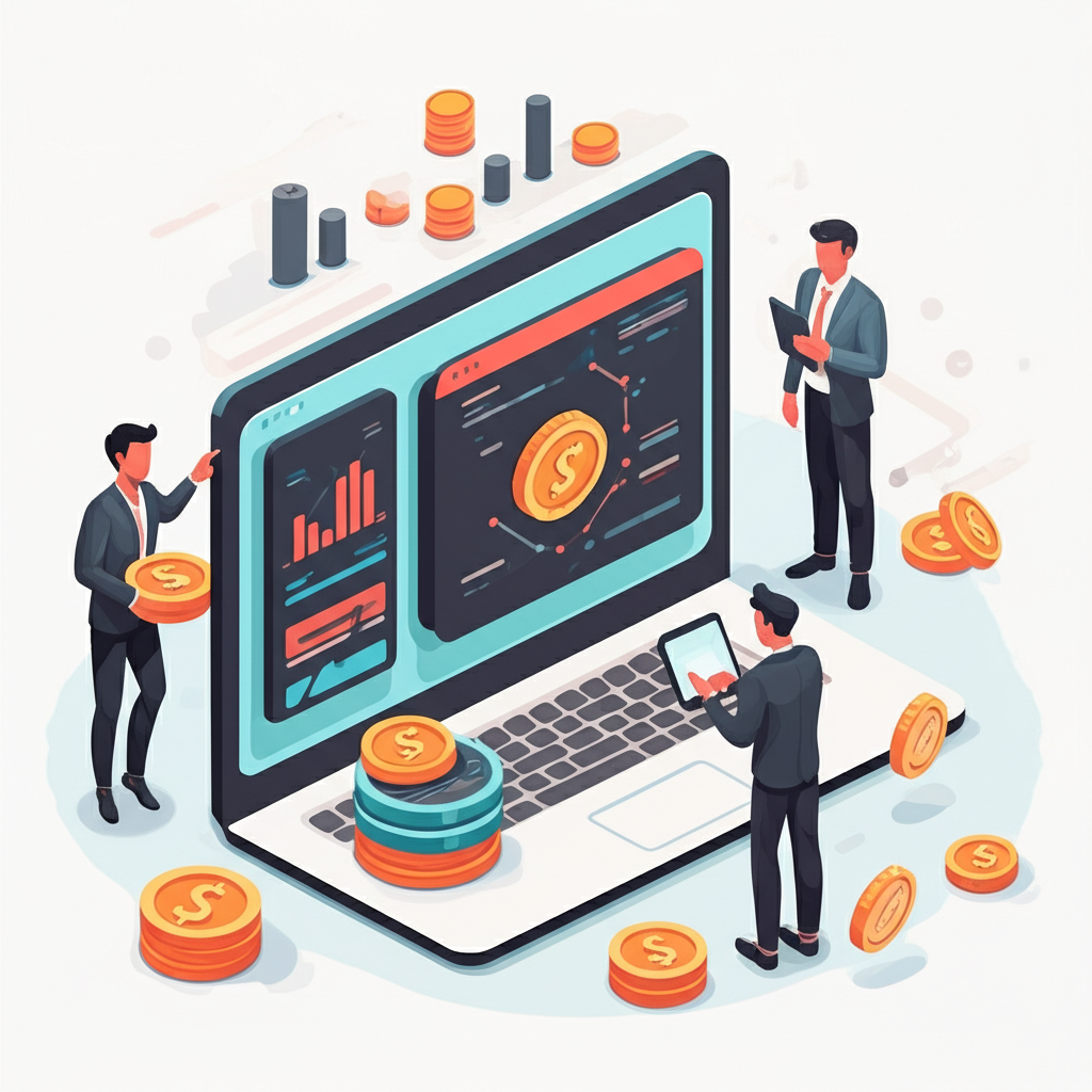 投資者透過圖形介面參與 Bittensor 平臺並獲得質押獎勵的插圖