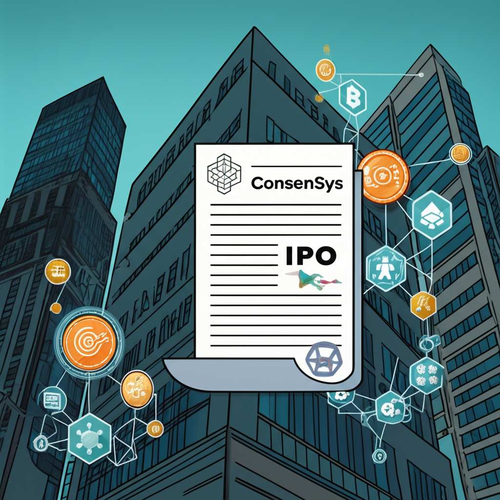 ConsenSys IPO 準備階段,展現華爾街合作與區塊鏈核心元素