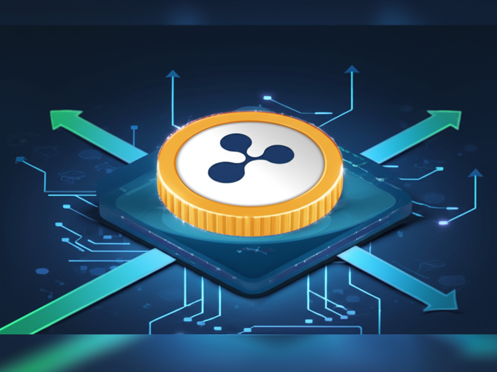 Ripple 穩定幣市值達到十億美元的意義，強調市場信任與需求的插圖