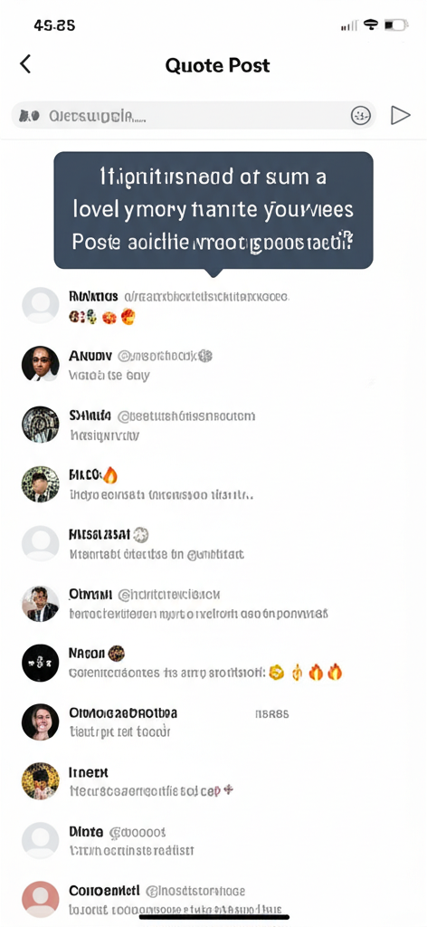 Mastodon 引用貼文功能使用者介面插圖,展示用戶討論與分享的視覺互動