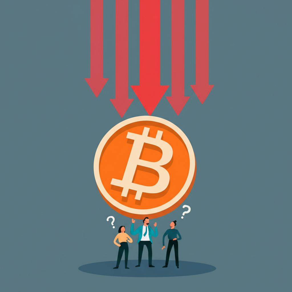 比特幣承壓賣壓圖示,捕捉加密市場投資者謹慎情緒
