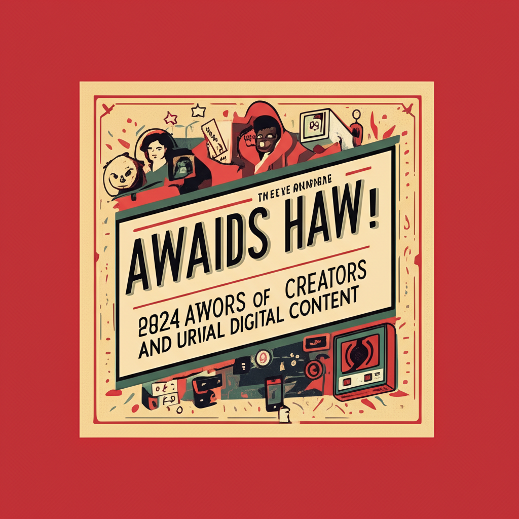 TikTok 首次美國頒獎典禮歷史性公告插圖，展示創作者與數位內容