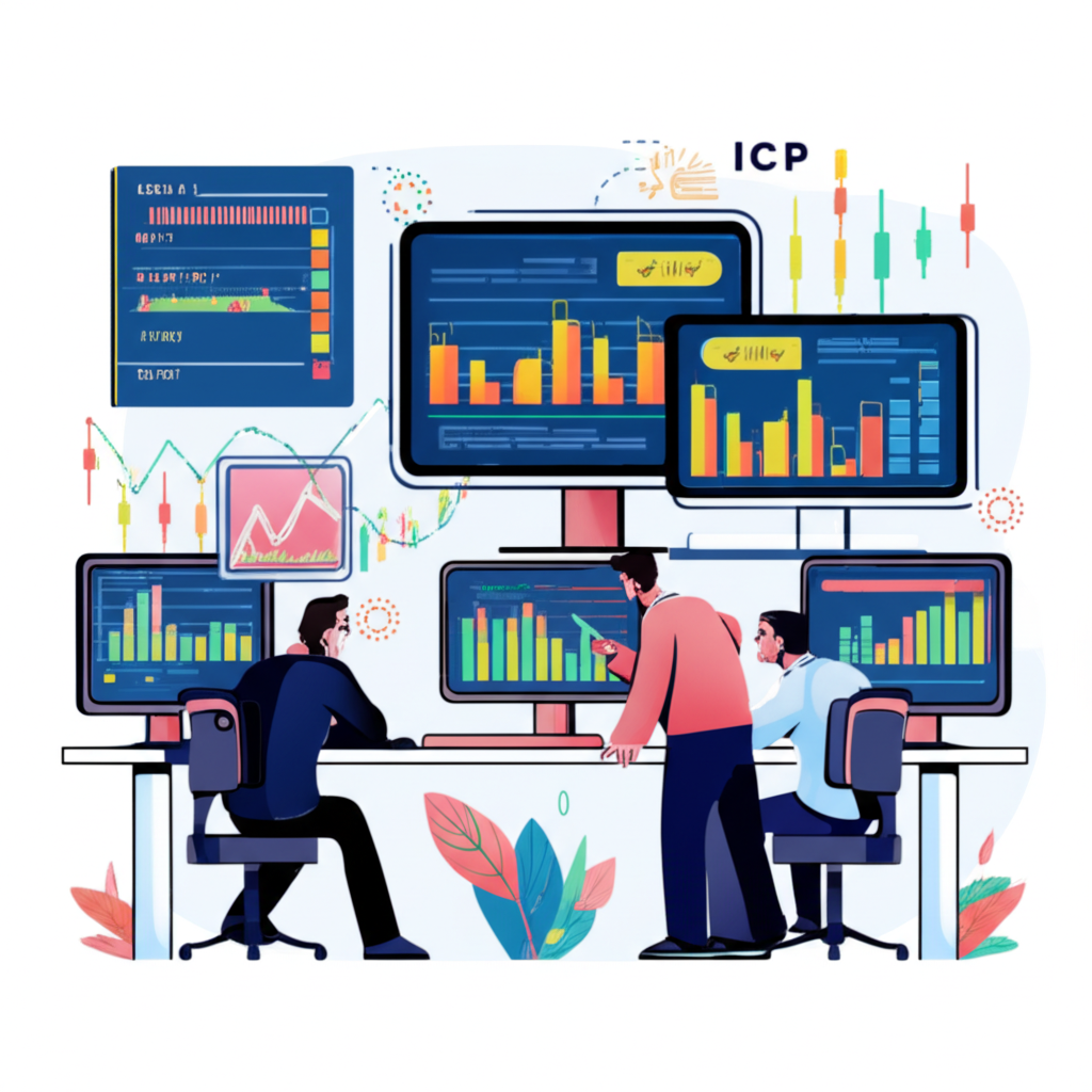 交易者分析 ICP 價格走勢與技術指標