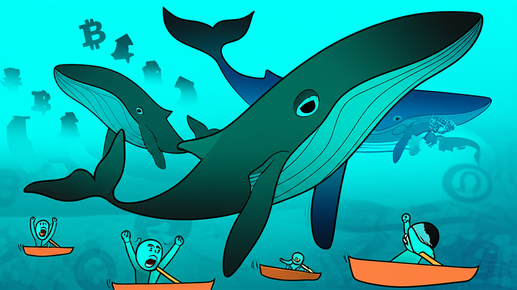 比特幣鯨魚影響加密貨幣市場價格波動的插圖,交易者做出反應