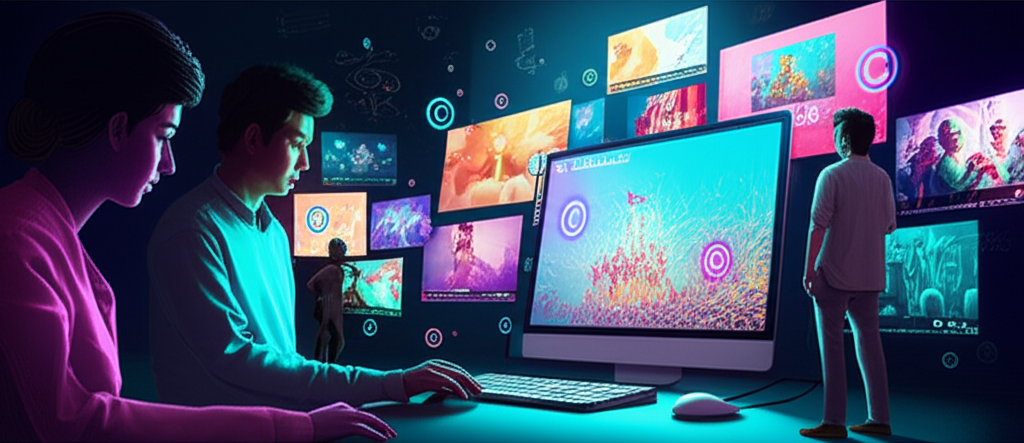 AI 工具如 Sora 2 生成內容時顯示版權符號,內容創作者對潛在侵權表達擔憂