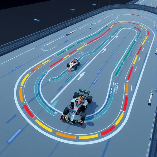 複雜工程設計工作流程描繪成F1賽道,策略師優化每個彎道與直線以求最快單圈時間