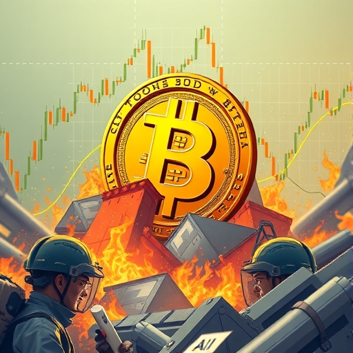 比特幣韌性圖示在波動市場圖表中，礦工策略轉型擁抱能源控制與 <a href=