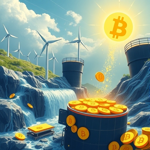 比特幣礦工優化能源效率,使用水力、風力、太陽能等再生能源,並整合 AI 進行高效能運算