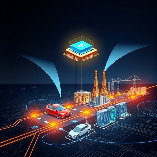 安世半導體作為功率半導體領導供應商的插圖,展示晶片應用於汽車、工廠與消費裝置的IDM模式