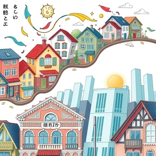 高雄房地產市場動態插圖，從投機熱潮轉向穩定自住市場，反映家庭與自住者的支撐