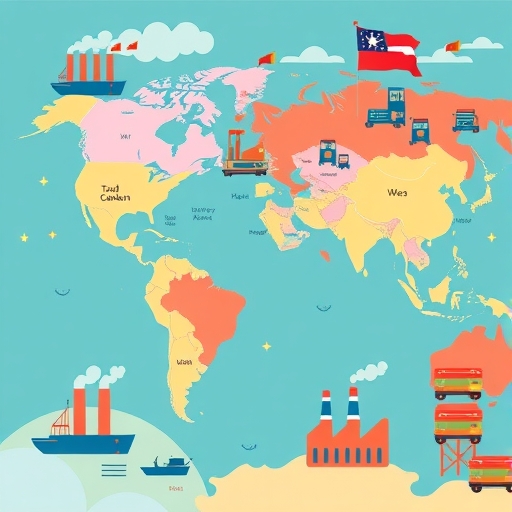 全球地緣政治事件如戰爭與貿易緊張重塑供應鏈，工廠多元化，新產業聚落與投資機會