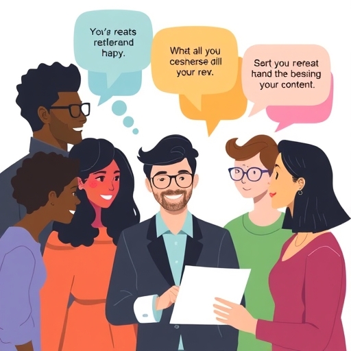 多元目標客群人物誌，透過對話泡泡顯示需求與興趣，圍繞行銷者創作共鳴內容