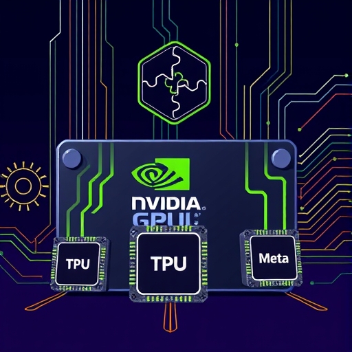 NVIDIA大型GPU遭受Google TPU和Meta合作挑戰，象徵壟斷地位動搖