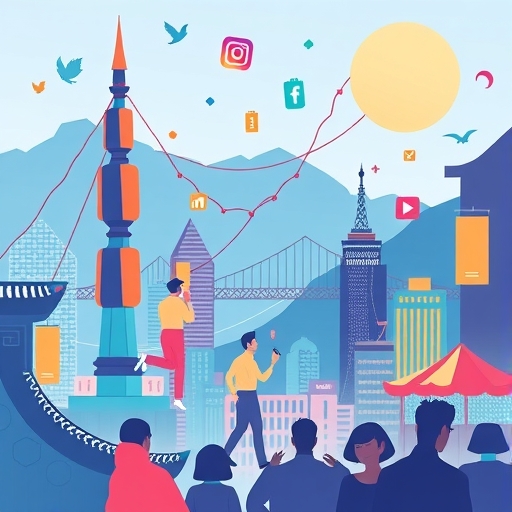 台灣數位轉型與社群媒體網紅經濟對地方發展的影響