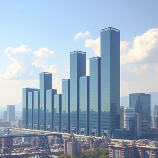 顯示避險基金集中持股的巨型長條圖，少數高聳長條代表16檔主導股票