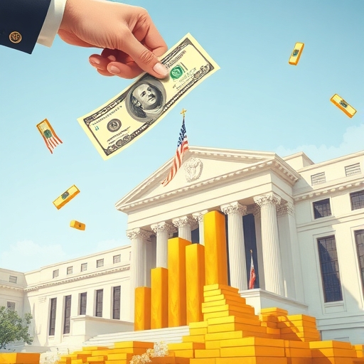 美國聯準會貨幣政策與美元匯率變動圖示