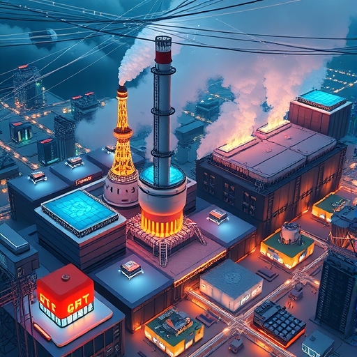 未來半導體工廠生產AI晶片,象徵台灣科技領先