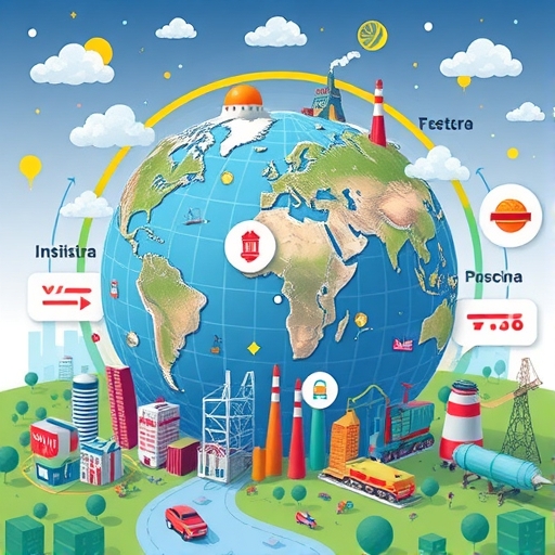 全球經濟與產業動態的多元面貌,展現挑戰與創新