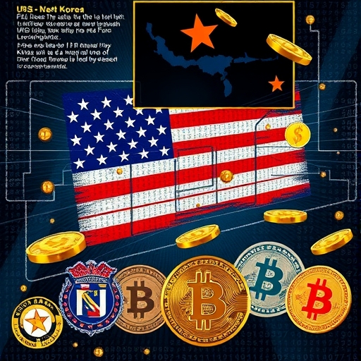 美國司法部、FBI與財政部運用區塊鏈分析追蹤並扣押北韓駭客竊取數百萬加密貨幣的插圖,破壞其WMD資金鏈並傳達警示訊息