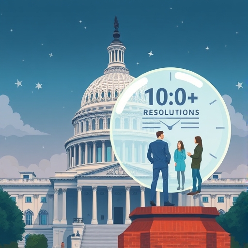 美國國會大廈停擺景象與醫療保健辯論預測水晶球