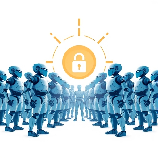 Deepwatch 資安公司轉型 AI 取代人力插圖,象徵全球產業趨勢向 AI 採用威脅偵測與運作效率