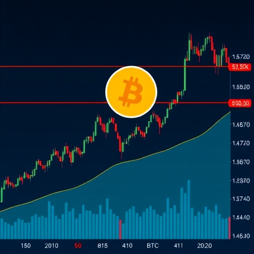ETH/BTC 價格圖表突破阻力位,包含 50 週與 200 週移動平均線的看漲訊號,反轉形態伴隨交易量增加