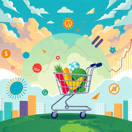 vibrant global market with Instacart, AI chips, and economic trends