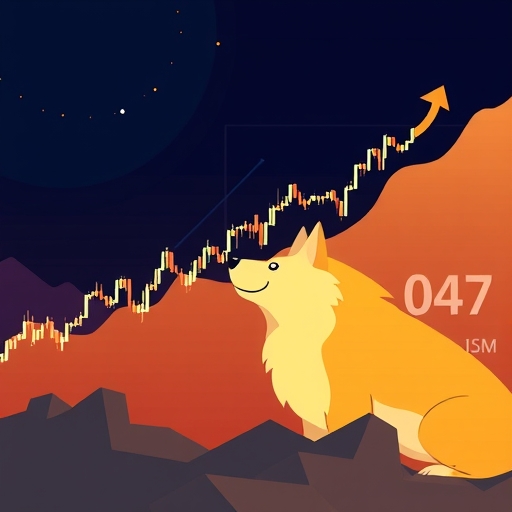 狗狗幣成功重奪關鍵趨勢線,顯示看漲訊號,投資者因ETF傳聞興奮,潛在價格目標指向0.47美元