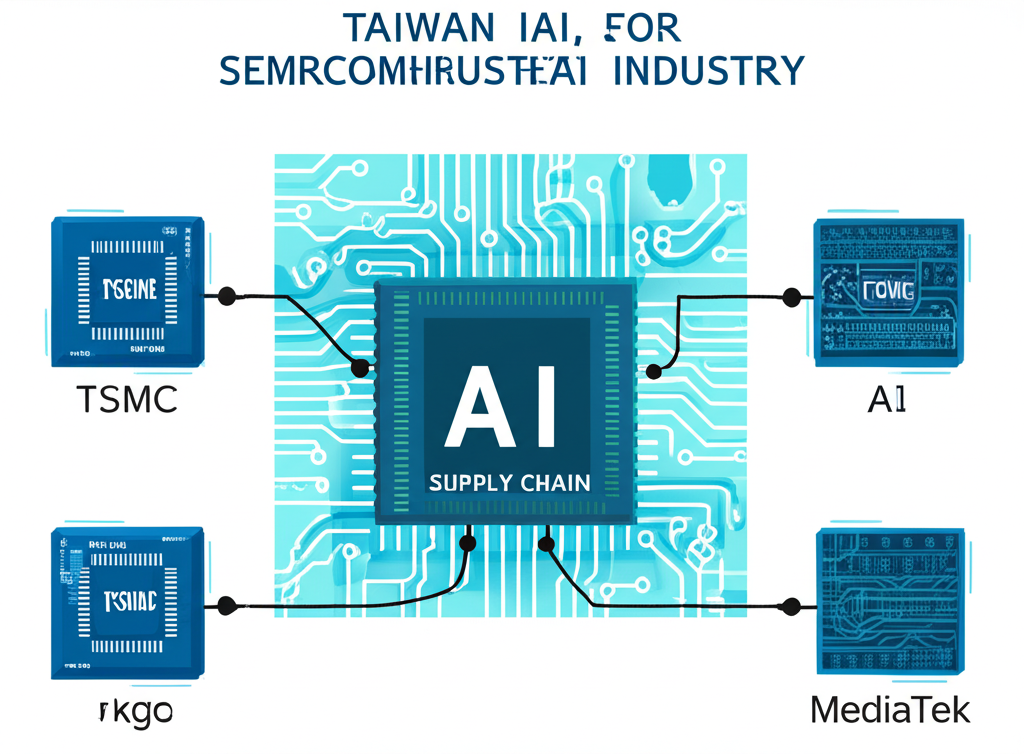 台灣半導體產業在AI晶片供應鏈中的領導地位
