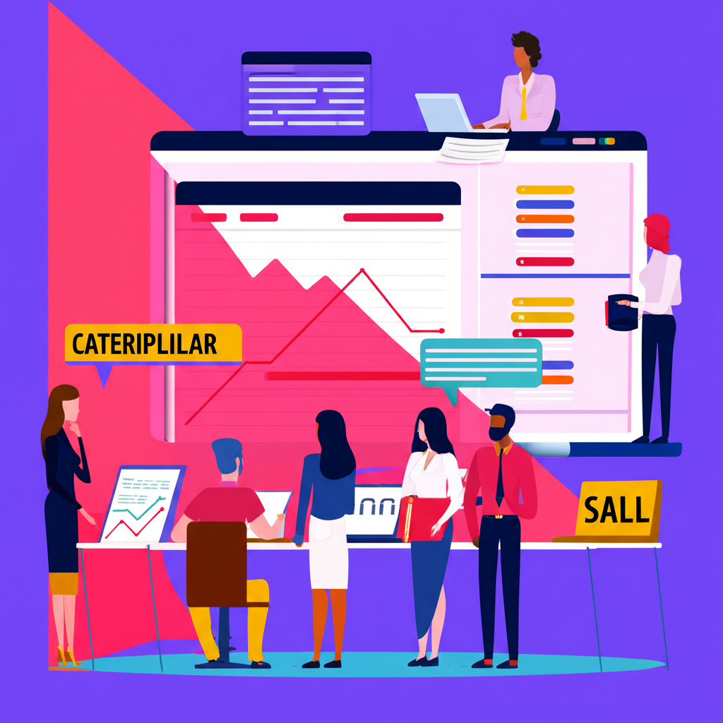 機構投資者調整持股圖示，聚焦超買股票如卡特彼勒的動向