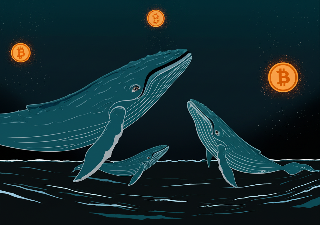 比特幣鯨魚在市場低迷期悄然積累資產的插圖,市場情緒偏向看空的氛圍