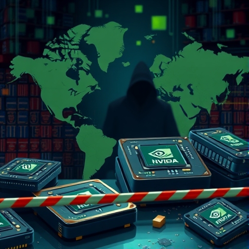 NVIDIA AI晶片走私疑雲與地緣政治壓力插圖