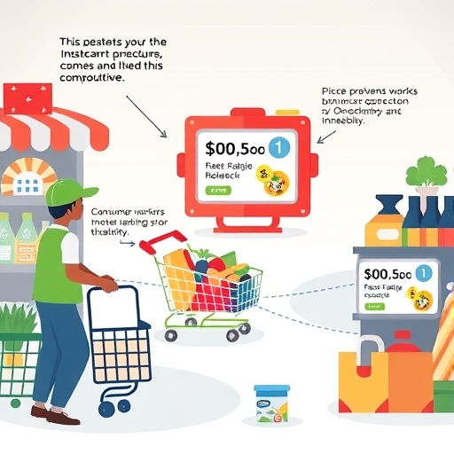 FTC對Instacart AI定價策略關注的插圖，聚焦反競爭行為與消費者保護