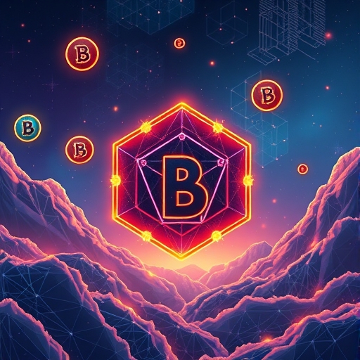 An illustration of Base blockchain a low cost L2 platform empowering artists creators and communities to build microeconomies and interact directly with supporters through creator coins embodying web3 ideals