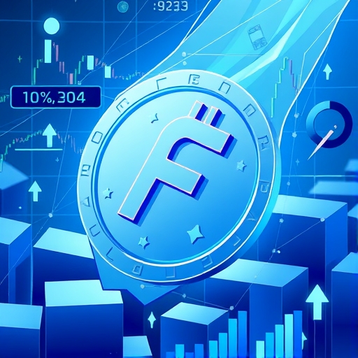 Filecoin下跌2%插圖,描繪去中心化儲存領域在弱勢加密市場中掙扎,反映Web3基礎設施信心