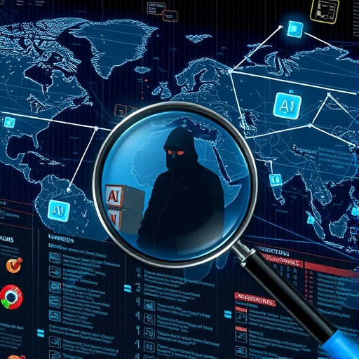 AI晶片全球供應鏈網絡與走私風險插圖