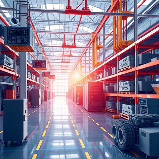 AI驅動的智慧製造設施,利用物聯網、大數據分析和機器學習優化生產效率,促進數位轉型