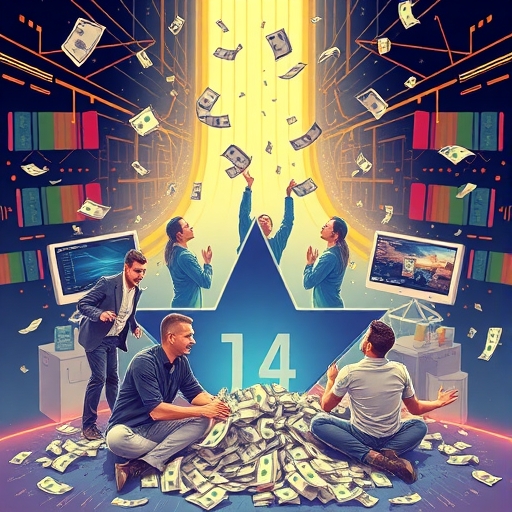 Enthusiastic retail investors investing in Palantir amid AI and data innovation