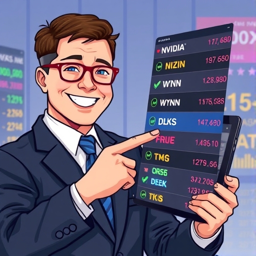 企業高管展示NVIDIA、Wynn和DKS股票推薦清單